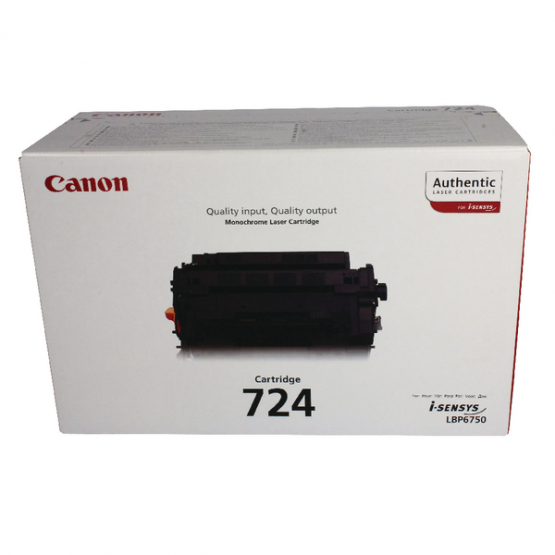 Canon LBP6750DN Black Toner Cartridge (3481B002) 